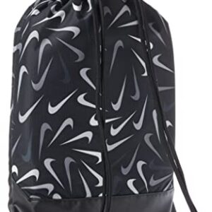 Nike Brasilia Training Gymsack (Black/Black/Kumquat, Misc)