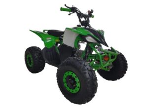 hhh sporty 125cc big size 125 fully automatic sporty youth atv gas 4 wheeler with reverse and big tires - green color