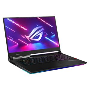 ASUS ROG Strix Scar 17 (2022) Gaming Laptop, 17.3" 360Hz IPS FHD Display, NVIDIA GeForce RTX 3070 Ti, Intel Core i9-12900H, 16GB DDR5, 1TB SSD, Per-Key RGB Keyboard, Windows 11, G733ZW-DS94