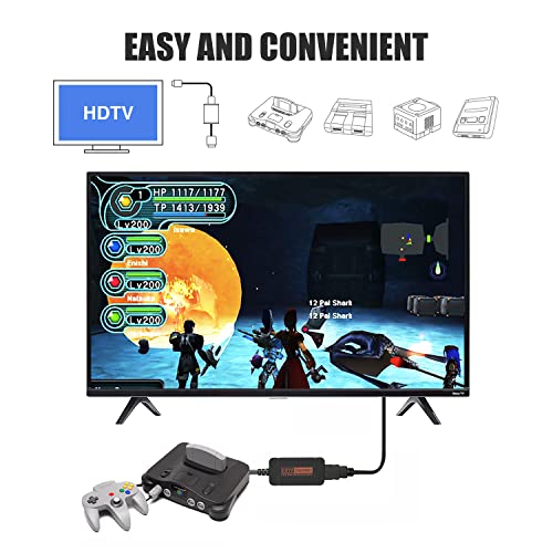 IQIKU HDMI Adapter for N64/ Game Cube/SNES