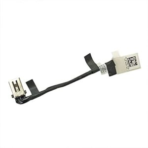 huasheng suda dc power jack cable charging port replacement for dell ins-piron 14 5410 5515 /inspiron 15 5510 5515 / vostro 15 5510 5515 14 5410 15.6" 0vp7d8 vp7d8 450.0mz03.0011
