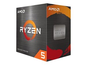 amd ryzen™ 5 5600 6-core, 12-thread unlocked desktop processor with wraith stealth cooler