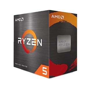 AMD Ryzen™ 5 4500 6-Core, 12-Thread Unlocked Desktop Processor with Wraith Stealth Cooler