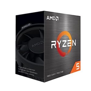 AMD Ryzen™ 5 4500 6-Core, 12-Thread Unlocked Desktop Processor with Wraith Stealth Cooler