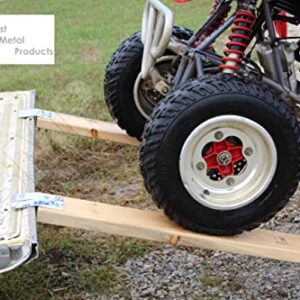 Loading ramp end kit Aluminum ATV 4-Wheeler or Lawnmower Truck Bed Lift 0100103