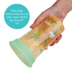 The First Years Sip Around Spoutless Cup - 2 Cups in 1: Spoutless for 360 Degrees of Sipping & Converts to Big Kid's Open Cup 2PK