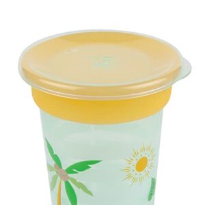 The First Years Sip Around Spoutless Cup - 2 Cups in 1: Spoutless for 360 Degrees of Sipping & Converts to Big Kid's Open Cup 2PK