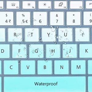 Keyboard Cover for Dell Inspiron 14 5410 5415 5418 5420 5425, Inspiron 7000 14" 7415 7420 7425 7430,Inspiron 16 5620 5625 5630 7620 7630, Inspiron 13 5310 5320 5330/Dell Latitude 3320 3420-MintGreen