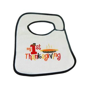 hello baby wonder baby's first thanksgiving bib - 1pk, multicolor, one size