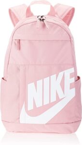 nike elemental backpack (pink glaze/white)