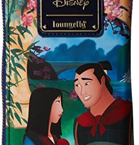 Loungefly Disney Mulan Castle Zip Around Wallet Mulan One Size