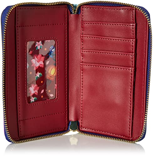 Loungefly Disney Mulan Castle Zip Around Wallet Mulan One Size