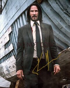 keanu reeves autographed signed photo 8 x 10 reprint photo picture poster wall art autograph rp