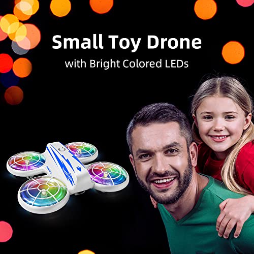 HocoFlow Mini Drone for Beginners Easy to Fly Remote Control Drones with Headless Mode Auto Hovering 3D Flips Stunt RC Quadcopter Plane Drone Gift