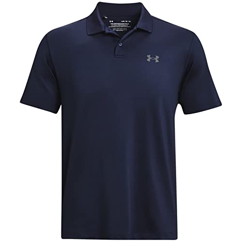 Under Armour Men's Standard Performance 3.0 Polo, (410) Midnight Navy / / Pitch Gray, X-Large