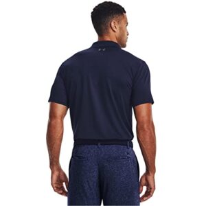 Under Armour Men's Standard Performance 3.0 Polo, (410) Midnight Navy / / Pitch Gray, X-Large