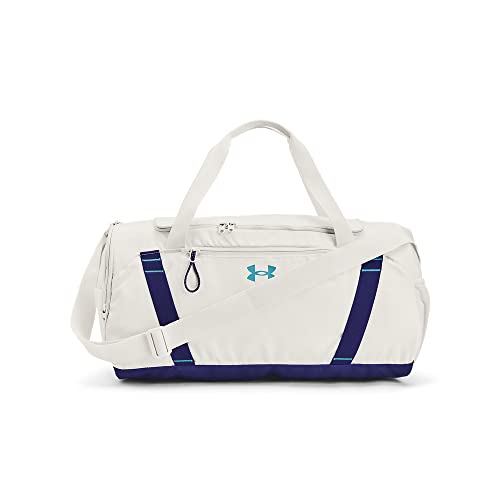 Under Armour Women's Undeniable Signature Duffle, (006) Gray Mist/Sonar Blue/White, One Size Fits Most