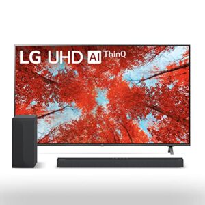 lg 50-inch class uq9000 series 4k smart tv with alexa built-in 50uq9000pud s65q 3.1ch high-res audio sound bar w/dts virtual:x synergy w tv, meridian, hdmi, and bluetooth connectivity