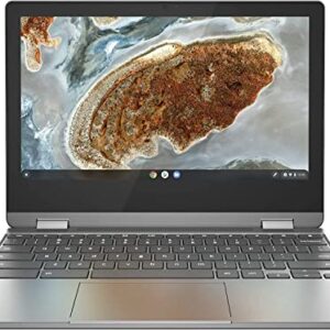 2022 Newest Lenovo Flex 3 11.6" HD Touchscreen 2-in-1 Chromebook Laptop, MediaTek 8-Core MT8183(Up 2.0GHz), 4GB RAM, 160GB SPACE(32GB eMMC+128GB Card), WiFi, Bluetooth, Webcam,TYPE-C, Chrome OS+JVQ MP