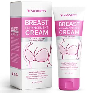 breast enhancement cream for breast growth & breast enlargement to lift, firm, and tighten breast - gentle powerful and potent formula for sensitive and all skin type