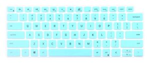 keyboard skin cover compatible for 14" dell inspiron 14 5410 5415 5418, dell inspiron 14 7415 2-in-1 laptop, 14" dell latitude 3320 3420, 13.3" dell inspiron 13 5310 (not fit latitude 5410) (mint)