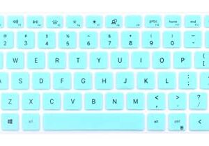 Keyboard Skin Cover Compatible for 14" Dell Inspiron 14 5410 5415 5418, Dell Inspiron 14 7415 2-in-1 Laptop, 14" Dell Latitude 3320 3420, 13.3" Dell Inspiron 13 5310 (NOT Fit Latitude 5410) (Mint)