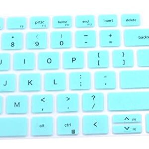 Keyboard Skin Cover Compatible for 14" Dell Inspiron 14 5410 5415 5418, Dell Inspiron 14 7415 2-in-1 Laptop, 14" Dell Latitude 3320 3420, 13.3" Dell Inspiron 13 5310 (NOT Fit Latitude 5410) (Mint)