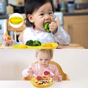 JuaRey Silicone Suction Plate for our babies, Baby & Toddler Suction Plate, (3 pack)
