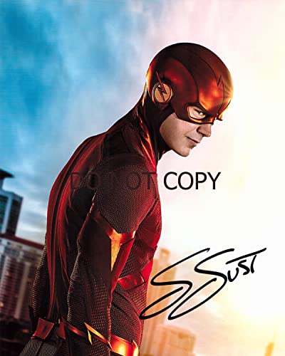 Grant Gustin Autographed Signed Photo 8 x 10 reprint photo picture poster wall art autograph RP