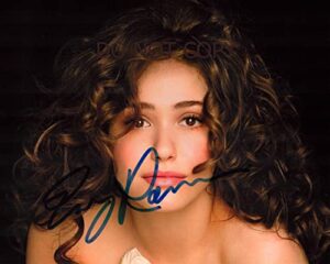 emmy rossum autographed signed photo 8 x 10 reprint photo picture poster wall art autograph rp