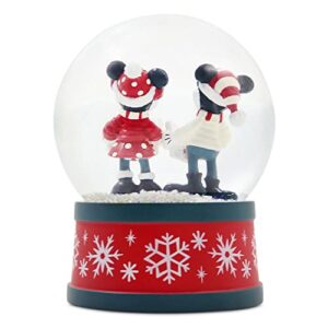 Disney Mickey and Minnie Mouse 2021 Holiday Snow Globe