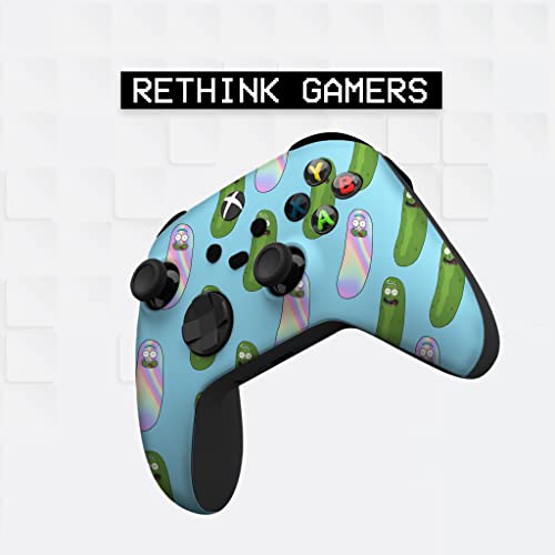 BCB Controller Customised for Xbox Controller Wireless. Original Xbox Controller Compatible with Xbox One / Series X & S Remote Control Console. Customized with Water Transfer Printing (Not a Skin)