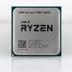 CUK AMD Ryzen 5 PRO 4600 Series R5 4650G Six Core Desktop Processor (Tray) with ID-Cooling DK-028 AM4 CPU Cooler