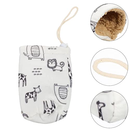 Baby Bottle Insulator Sleeve with String Warm Baby Bottle Cover Glass Nursing Bottle Feeder Bottle Warm Holder Pouch Infant