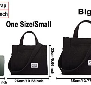 Tote Bag Women Small Satchel Handbag Stylish Corduroy Hobo Fashion Crossbody Bag