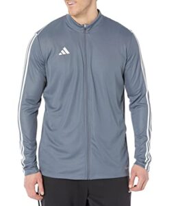 adidas men's tiro23 league training jacket, team onix, medium