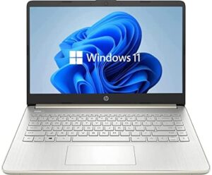 hp 2022 14" touchscreen laptop, windows 11, amd 3020e processor, 4gb ram, 64gb ssd, hdmi, sparkling silver (renewed)