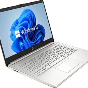 HP 2022 14" Touchscreen Laptop, Windows 11, AMD 3020e Processor, 4GB RAM, 64GB SSD, HDMI, Sparkling Silver (Renewed)