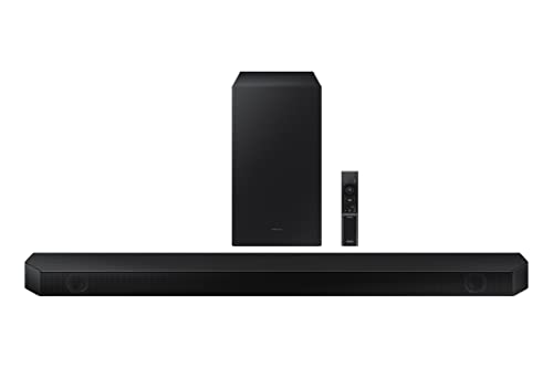 SAMSUNG HW-Q600B 3.1.2ch Soundbar w/ Dolby Audio, DTS:X, Q Symphony, Adaptive Sound, Game Pro Mode, Bluetooth Connection, Black