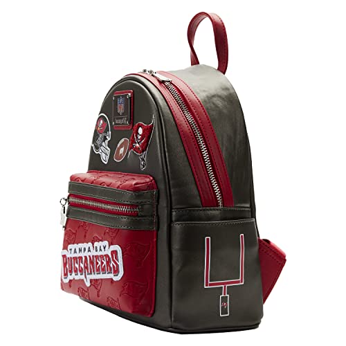 Loungefly NFL: Tampa Bay Buccaneers Backpack with Patches