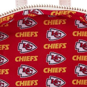 Loungefly Backpack: NFL Kansas City Chiefs Backpack with Patches