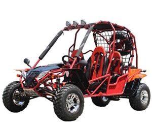 vitacci df200gkh-a 4 seater gokart fully automatic with reverse - red color