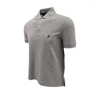 Nautica Men Classic Fit Polo Pique T-Shirt (XX-Large, Grey Heather)