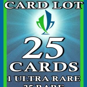 25 Rare Pokemon Cards with 100 HP or Higher (Assorted Lot with No Duplicates) w/Guaranteed Ultra Rare Pokemon