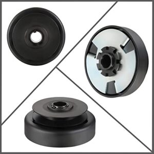 BATONECO Centrifugal Go Kart Clutch 3/4" Bore for 1/2" AB Style Belt Compatible with Carter Go Karts Mini Bikes Wood Chippers Up to 6.5HP