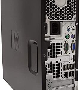 HP Elite Desktop PC Computer | Intel Quad-Core i5 | 8GB Ram | 1TB HDD | 24 Inch LCD Monitor (1080p HDMI), RGB Keyboard + Mouse | Desk Speakers | WiFi + Bluetooth | Windows 10 (Renewed)