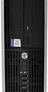 HP Elite Desktop PC Computer | Intel Quad-Core i5 | 8GB Ram | 1TB HDD | 24 Inch LCD Monitor (1080p HDMI), RGB Keyboard + Mouse | Desk Speakers | WiFi + Bluetooth | Windows 10 (Renewed)