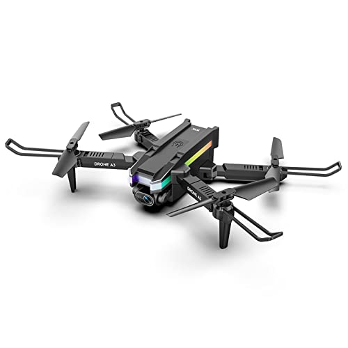 Vetitkima Drones with Camera for Adults, Mini Drone with Dual 4k Hd FPV Camera Remote Control Aircraft with Altitude Hold Headless Mode