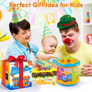 Baby Toys 6 to 12 Months Babies Ocean Rotating Light Up Infant Toys 12-18 Months Musical Toys for 1 Year Old Boys Gifts Early Educational Toys for Toddlers 1-3