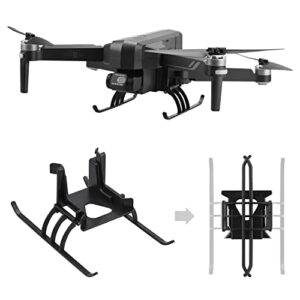heiyrc landing gear for ruko f11 pro/f11 gim2 drone foldable extensions quick release heightened extended leg kit for ruko f11 gim/f11 pro/contixo f24 pro/f35/sjrc f11s accessories
